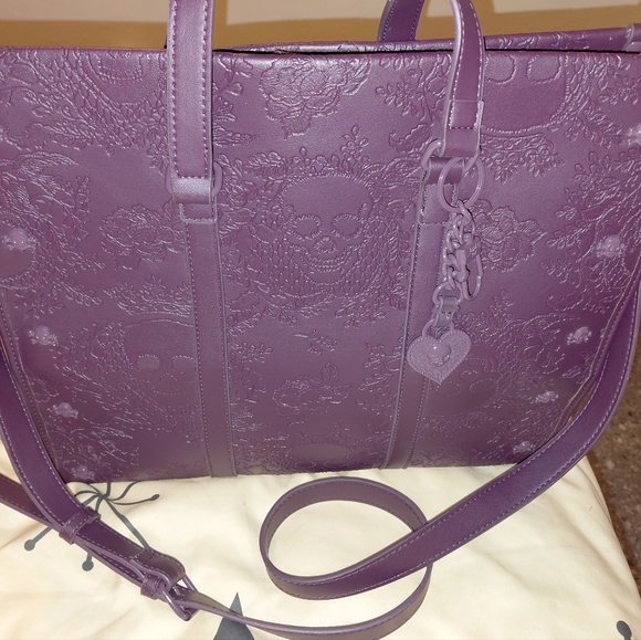 Betsey Johnson Xomattie tote bag Purple Plum Color - Picture 2 of 10